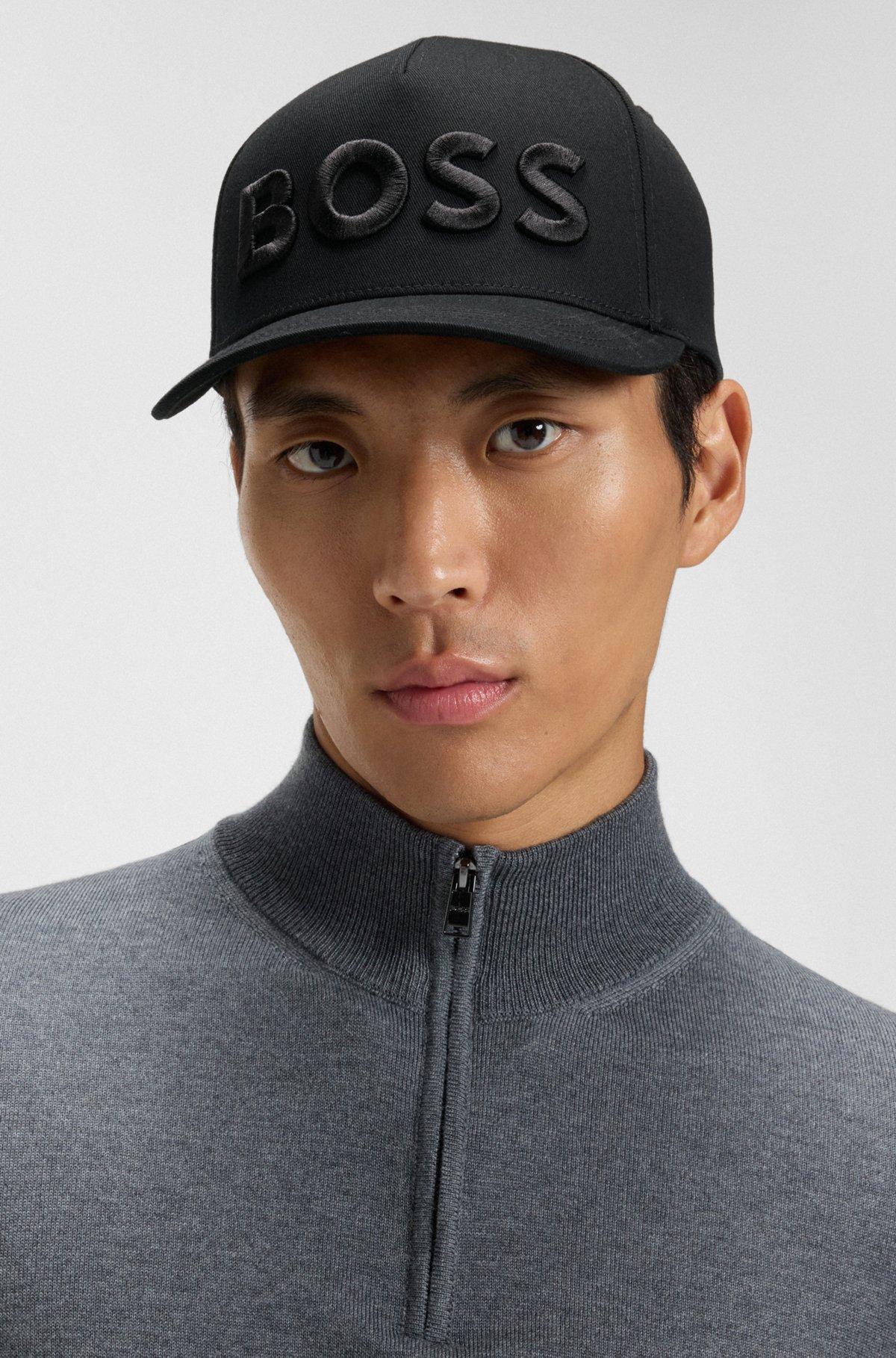 Cotton-twill cap with embroidered logo Product Image