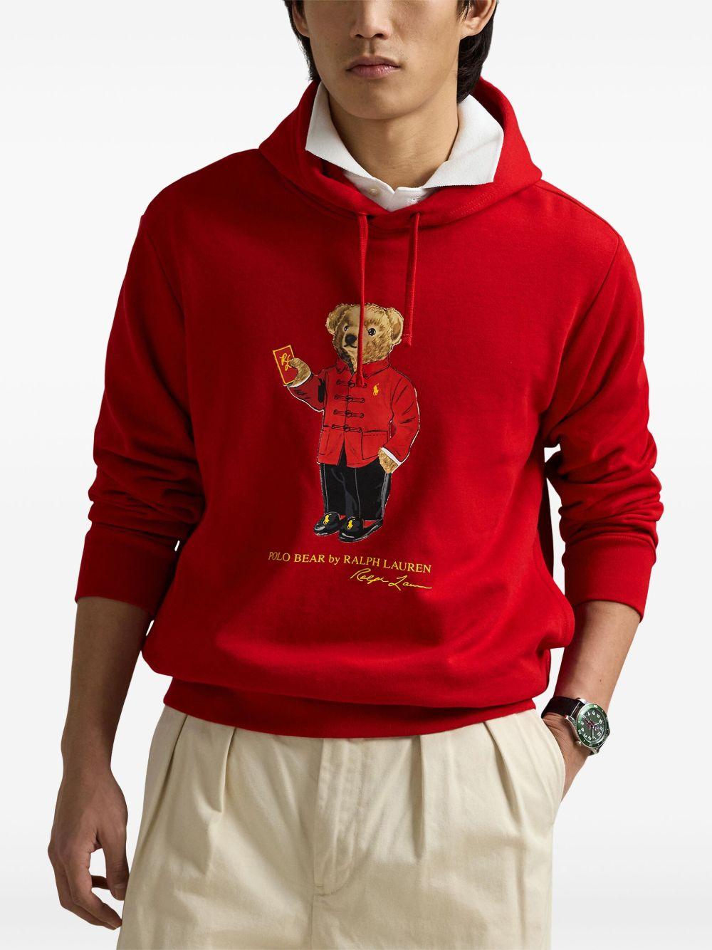 Lunar New Year Polo Bear hoodie Product Image
