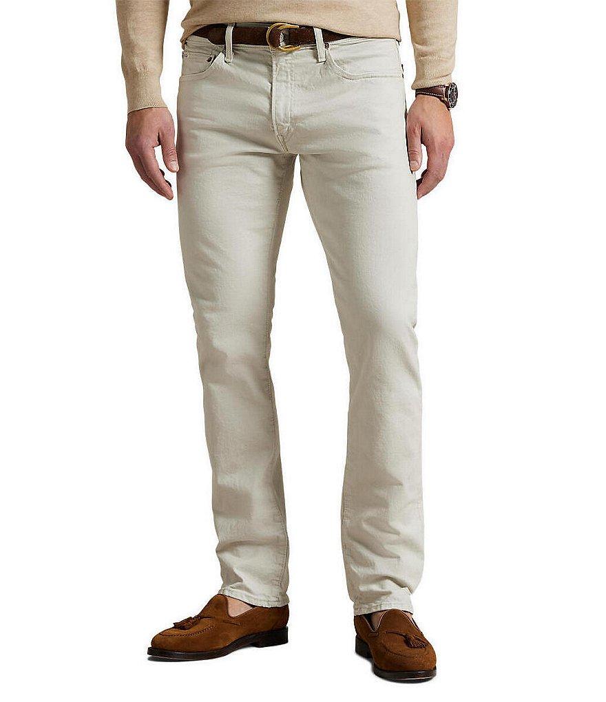 Polo Ralph Lauren Varick Slim Fit Straight Leg Stretch Jeans Product Image