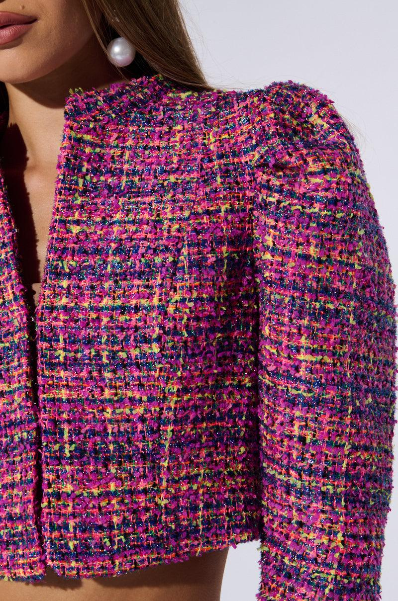 EFFIE TWEED BLAZER Product Image