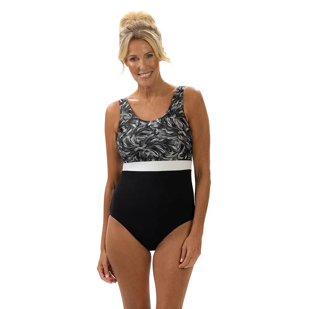 Women's Dolfin Scoop Back One-Piece Swimsuit,  Product Image