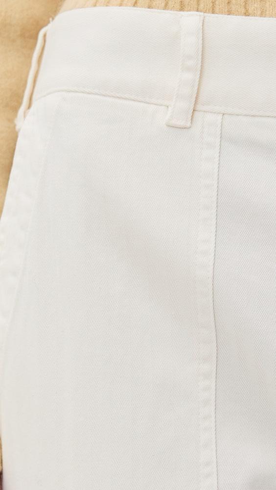 James Perse Stretch Herringbone Twill Oversized Utility Pants | Shopbop Product Image