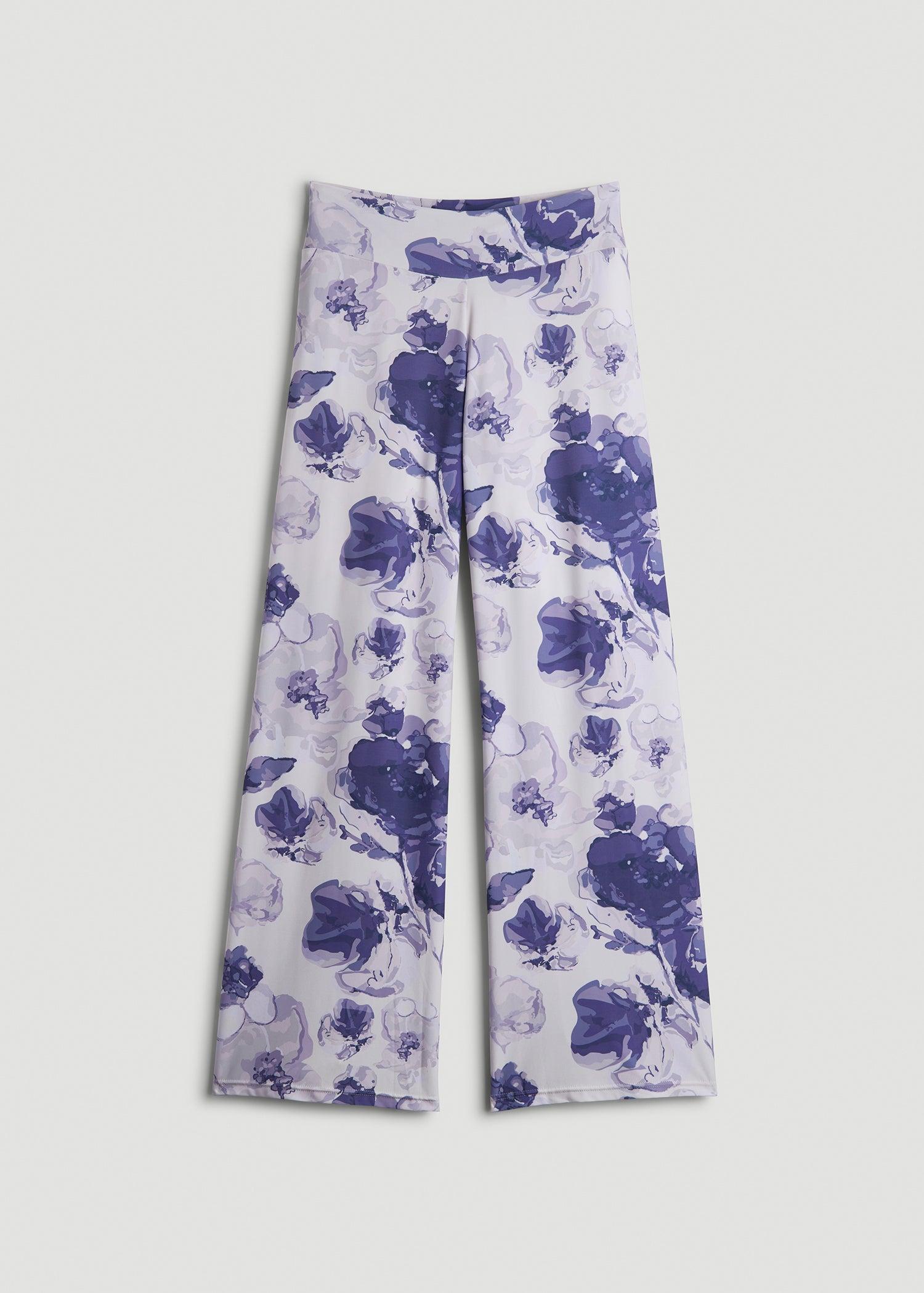 Pull On Breezy Wide Leg Pants for Tall Women in Petal Wash Female Product Image