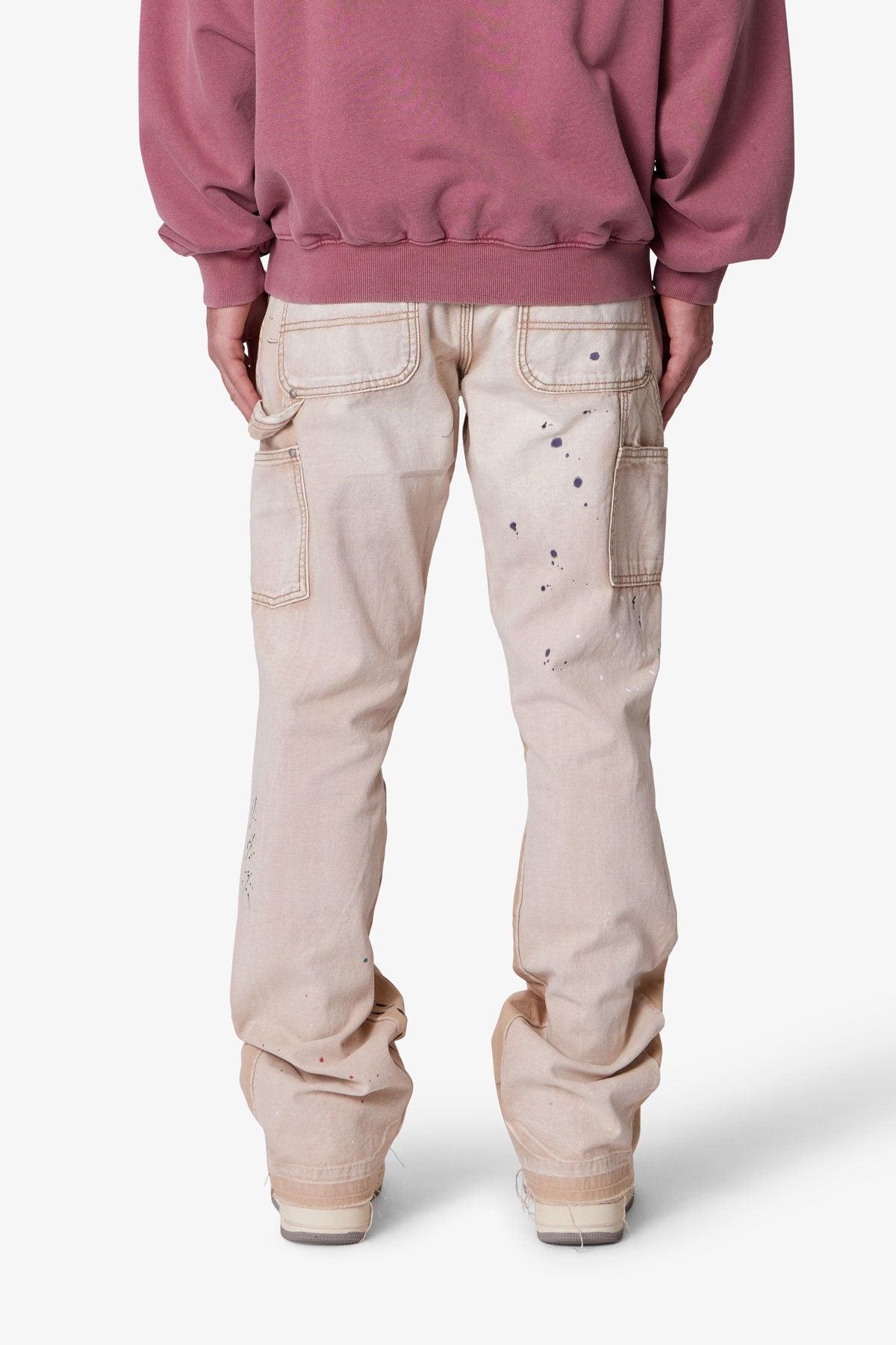 B243 Flare Denim - Khaki Product Image