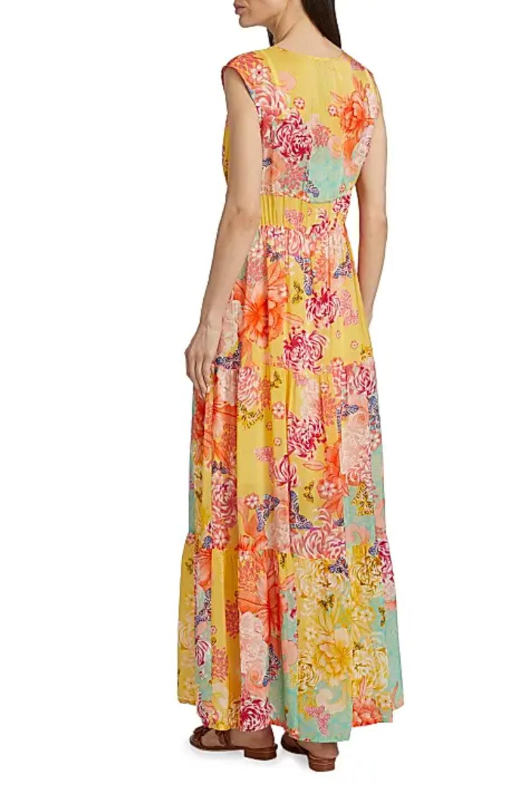 Maje Tiered Maxi Dress Product Image