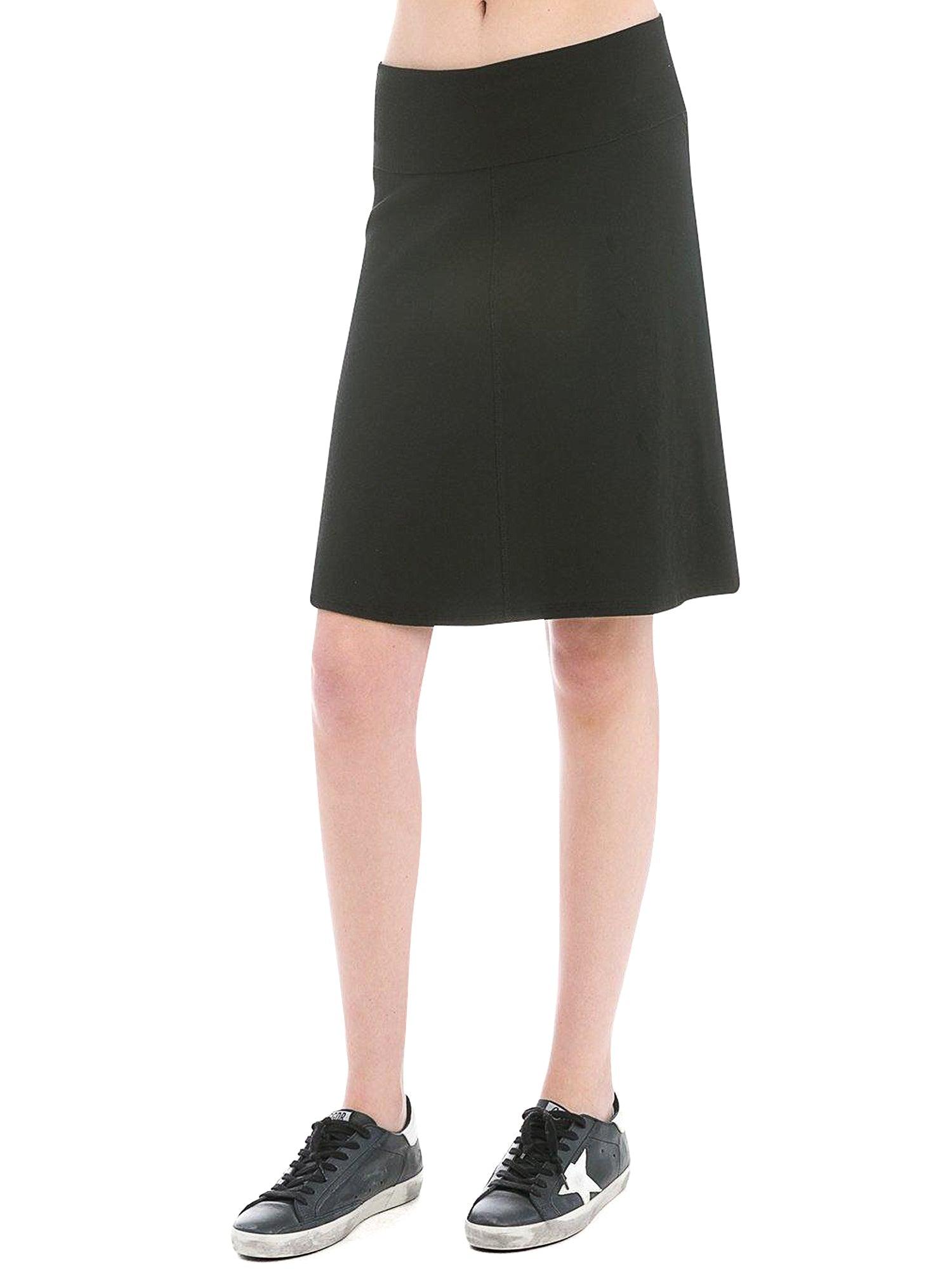 Hard Tail Ribbed Rolldown Knee Skirt CS-51 Product Image
