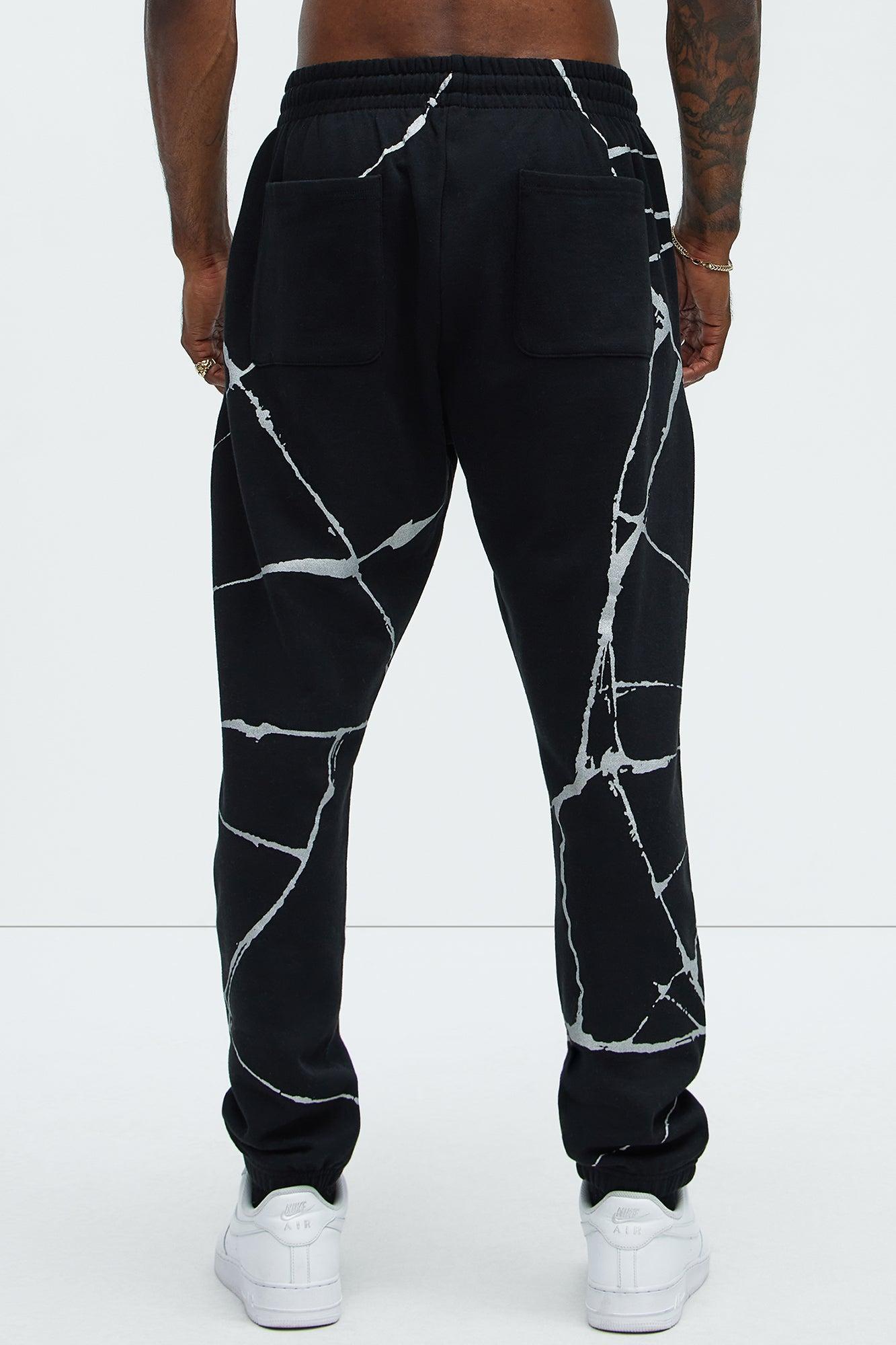 Tyson Web Of Lies Oversized Jogger - Black Product Image