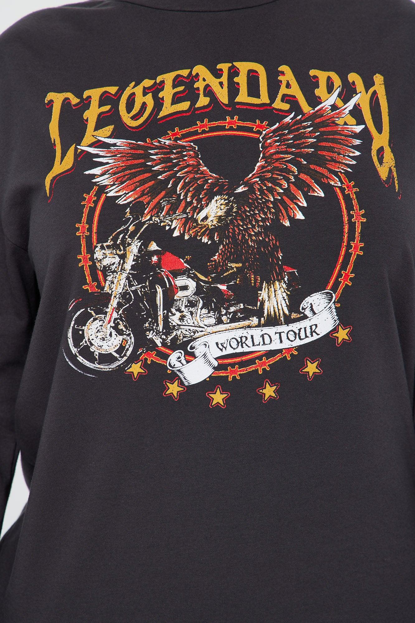 Legendary World Tour Legging Set - Charcoal Product Image