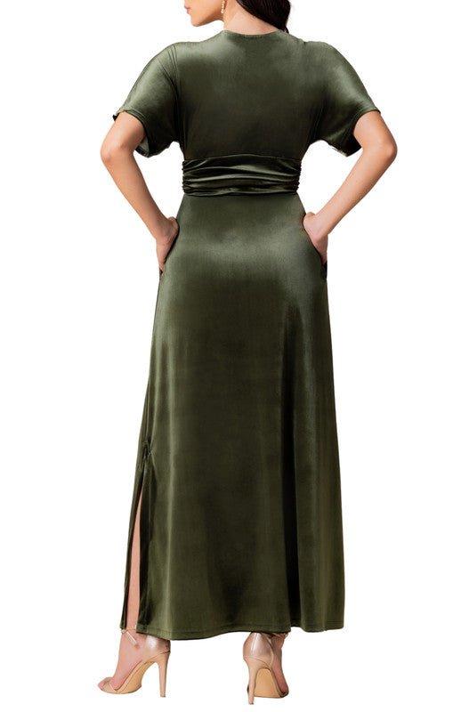Verona Velvet Evening Gown Product Image