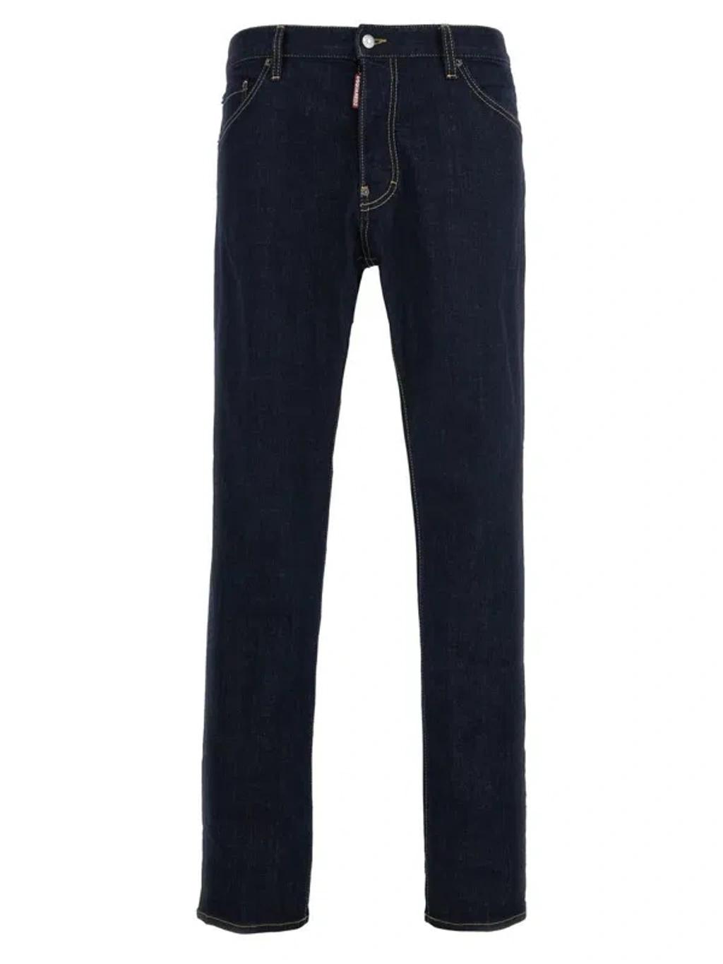DSQUARED2 Cool Guy Mid-rise Skinny Jeans In Black Product Image