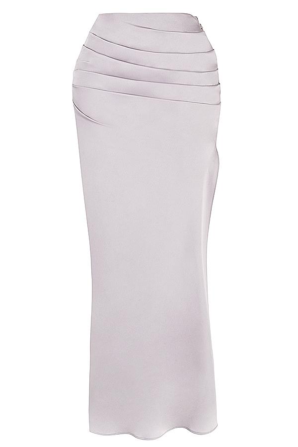 Demi  grey underwired corset Product Image