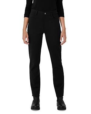 Eileen Fisher High Rise Slim Jeans in Black Product Image