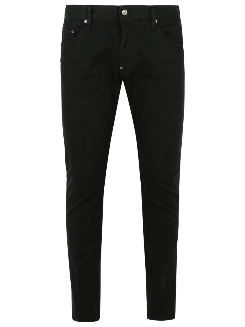 DSQUARED2 Cool Guy Mid-rise Skinny Jeans In Black Product Image
