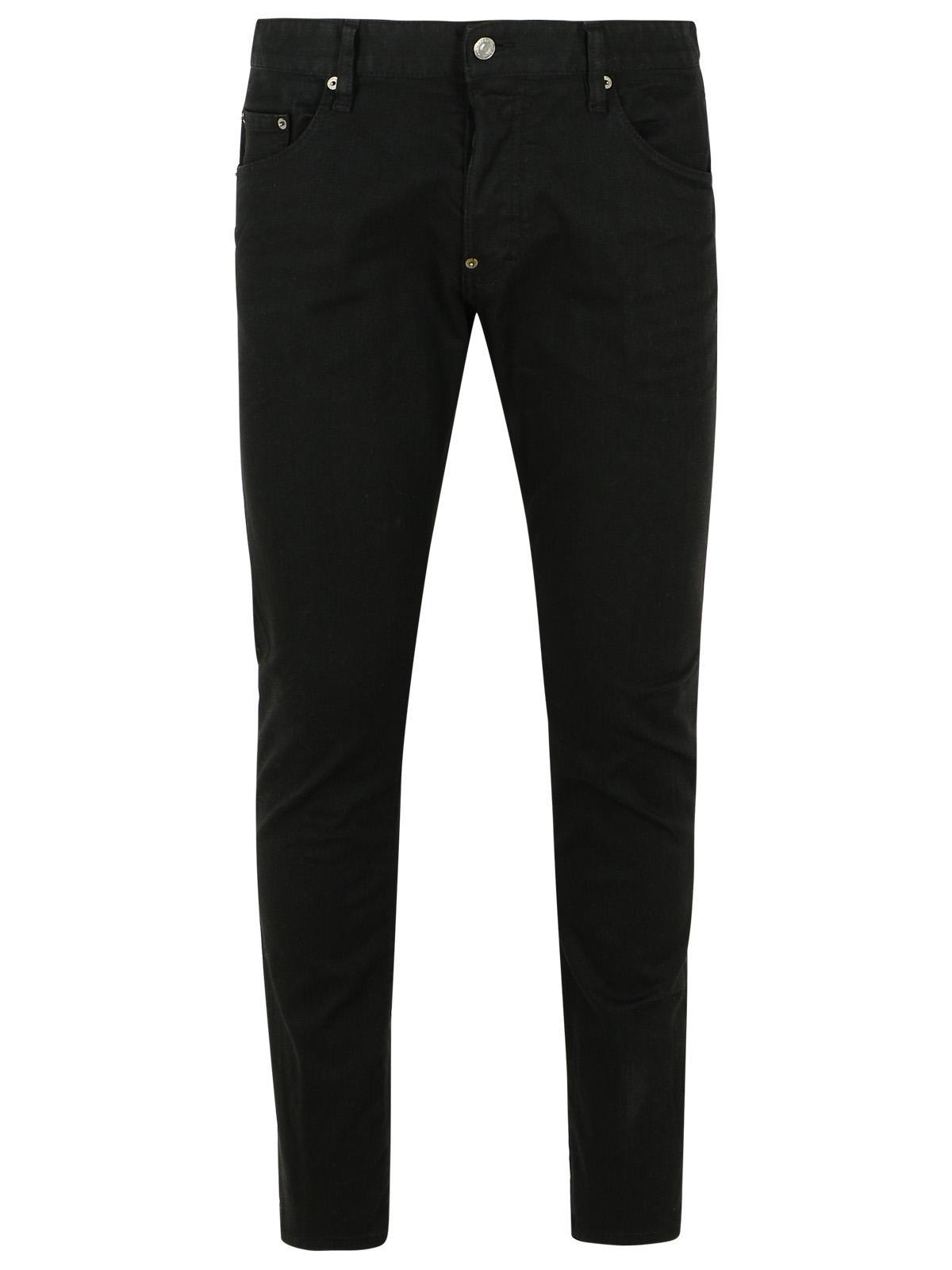 DSQUARED2 Cool Guy Mid-rise Skinny Jeans In Black Product Image