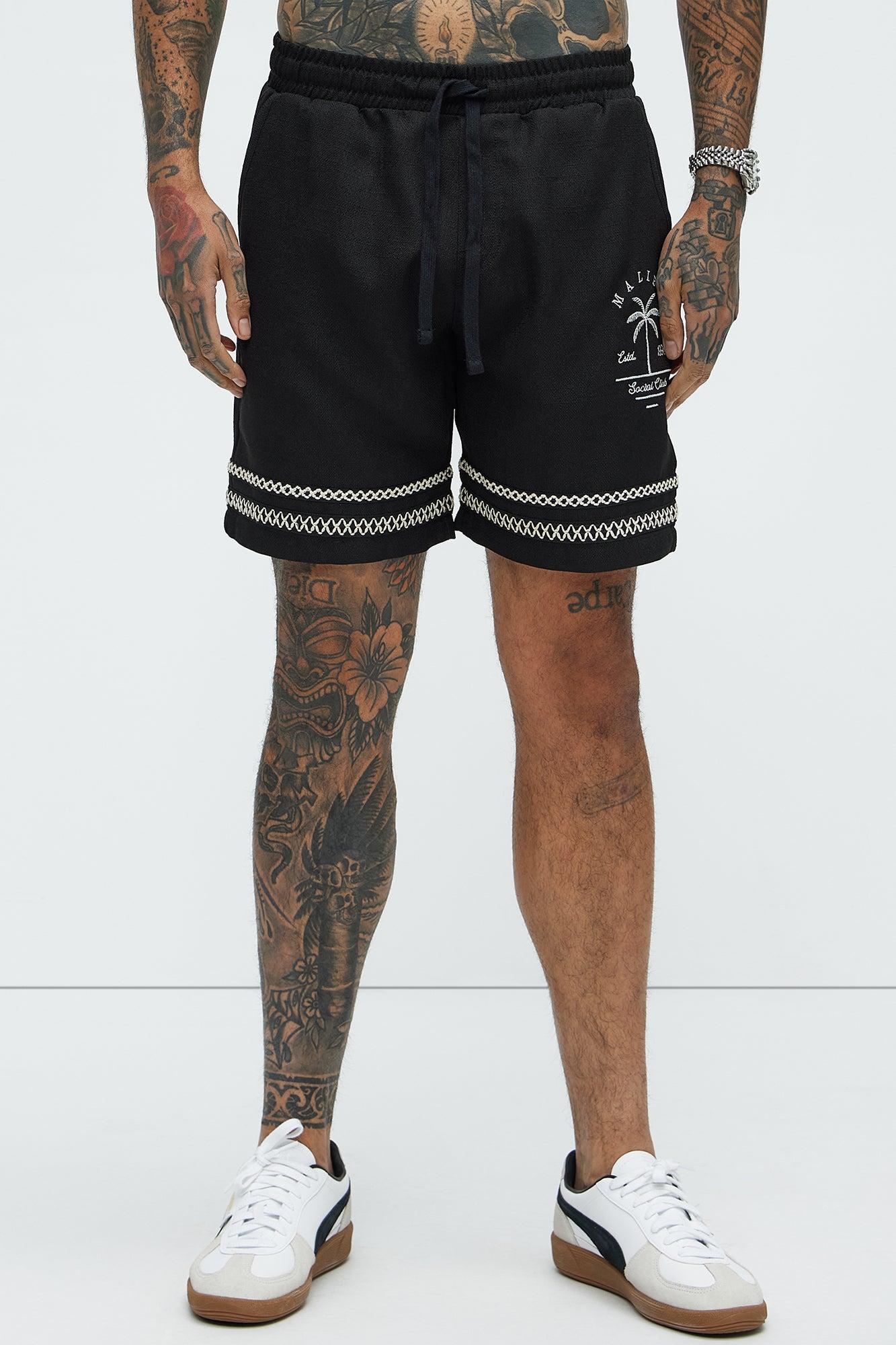 Zephyr Relaxed Shorts - Black Product Image