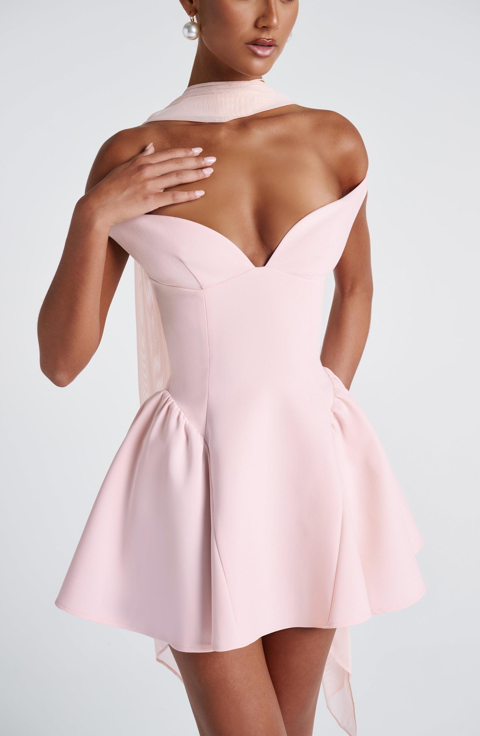 Marla Mini Dress - Blush Product Image