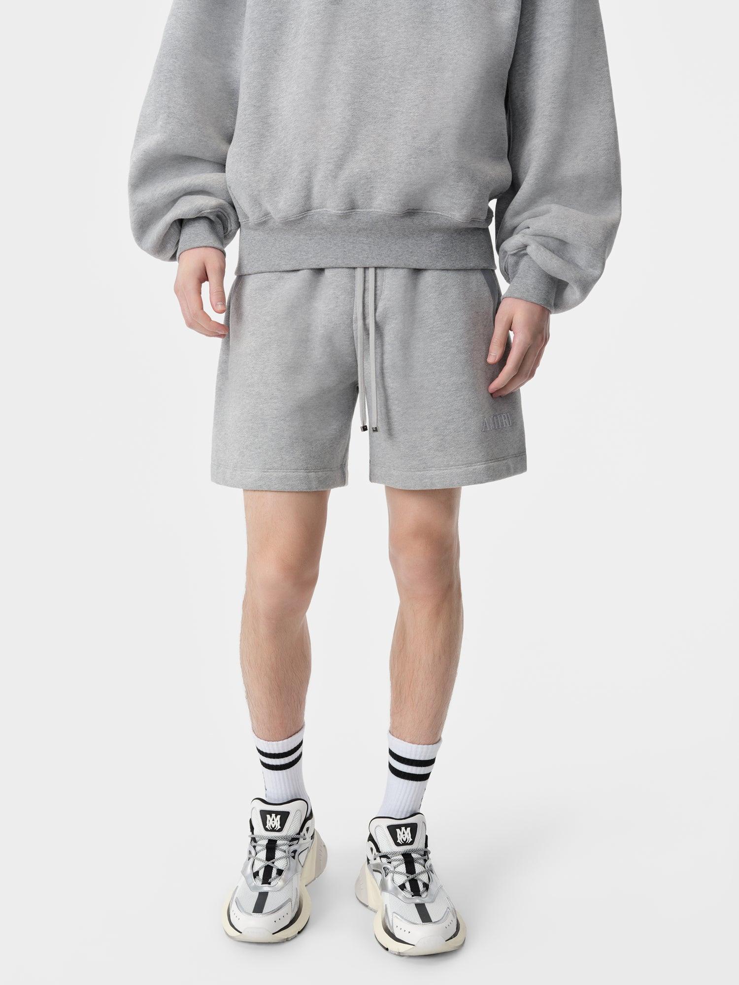 AMIRI EMBROIDERED SHORT - Grey Male Product Image