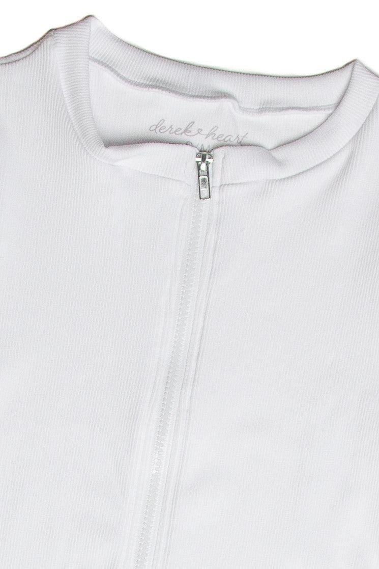 Seamless Zip Up Tee Product Image