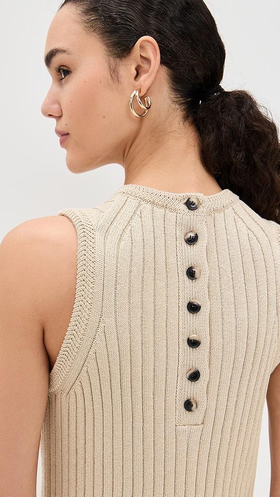 Proenza Schouler White Label Leighton Knit Dress in Dry Rib | Shopbop Product Image