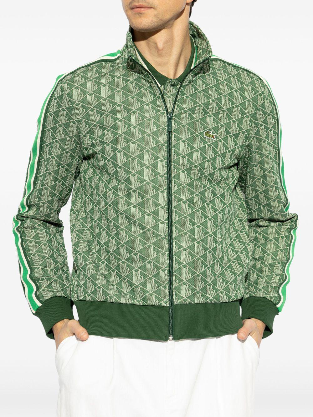 monogram-pattern sweatshirt  Product Image