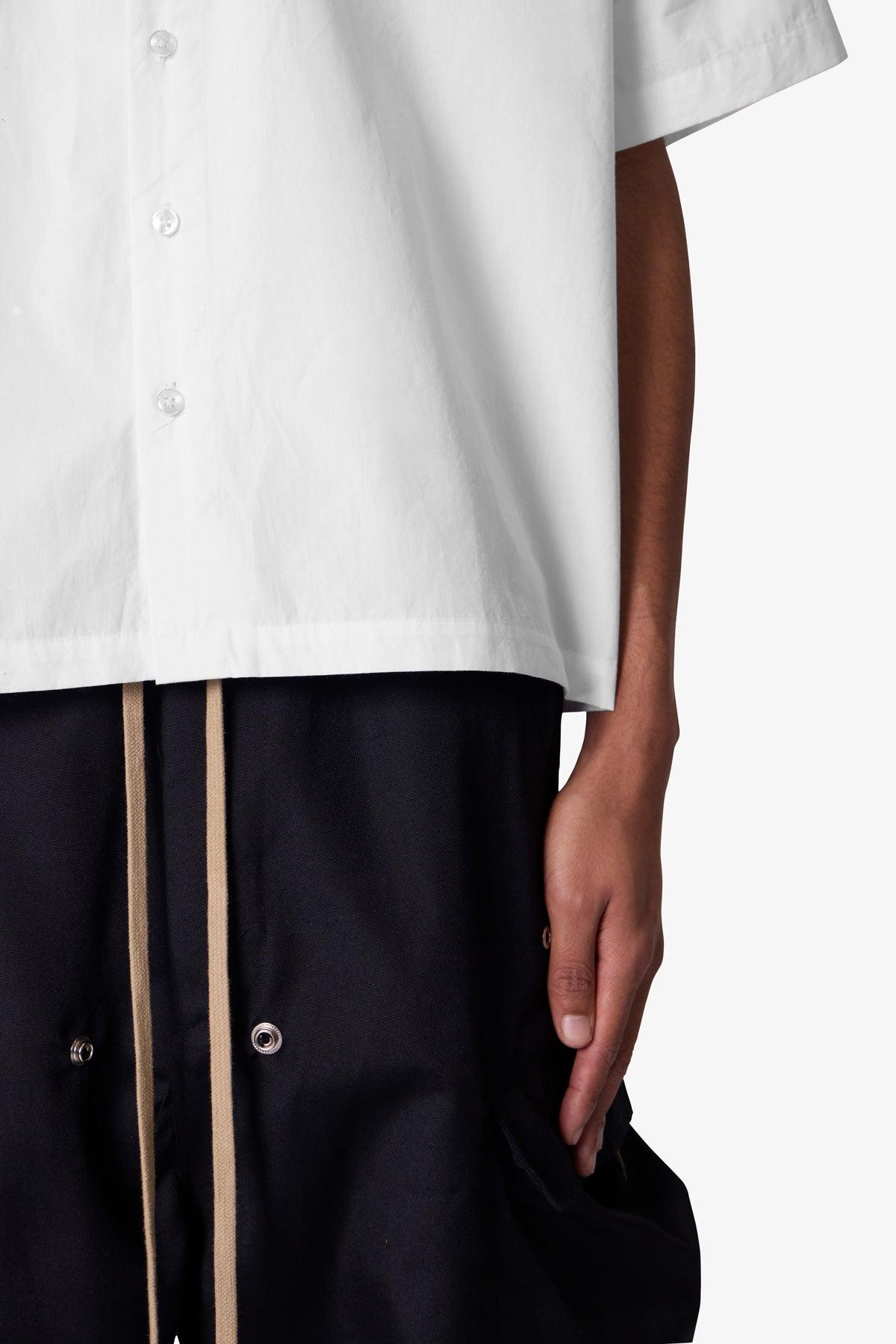 Western Button Up Shirt - White Product Image