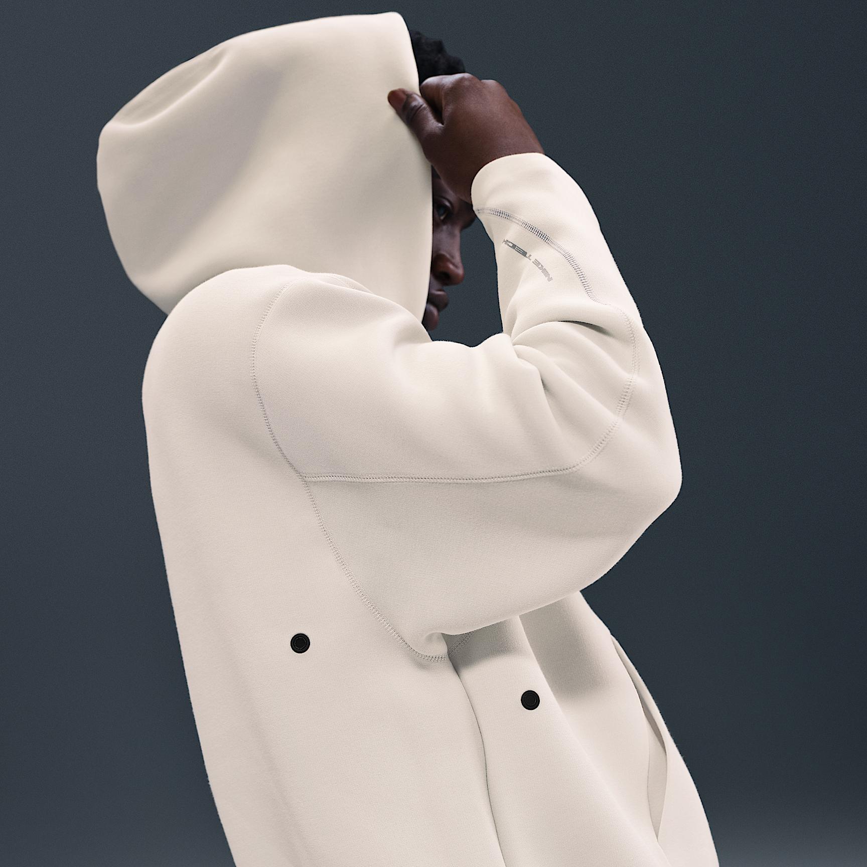 Nike Tech Men's Fleece Oversized Hoodie Product Image