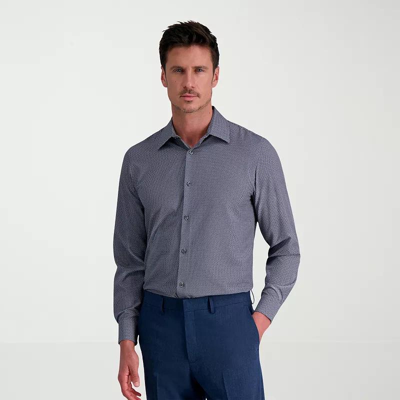 Men's Haggar® Smart Wash® Slim Fit Patterned Dress Shirt,  Product Image