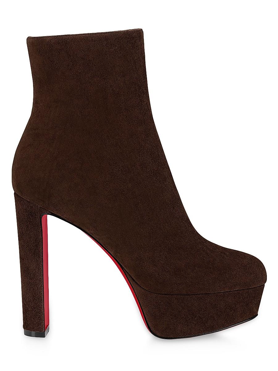 Womens Loo Booty Veau Velours 130MM Booties Product Image