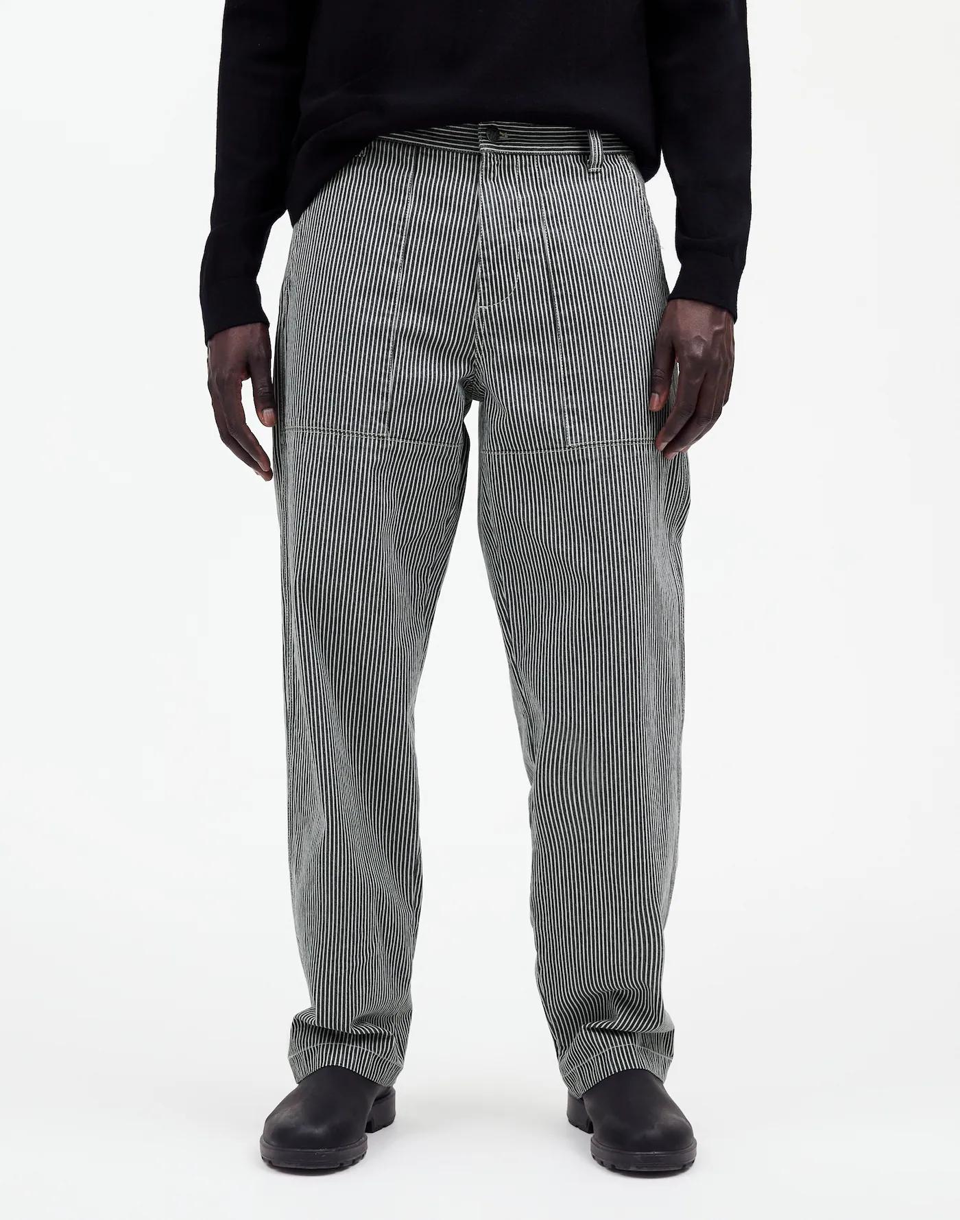 Baggy Surplus Pants in Stripe Product Image