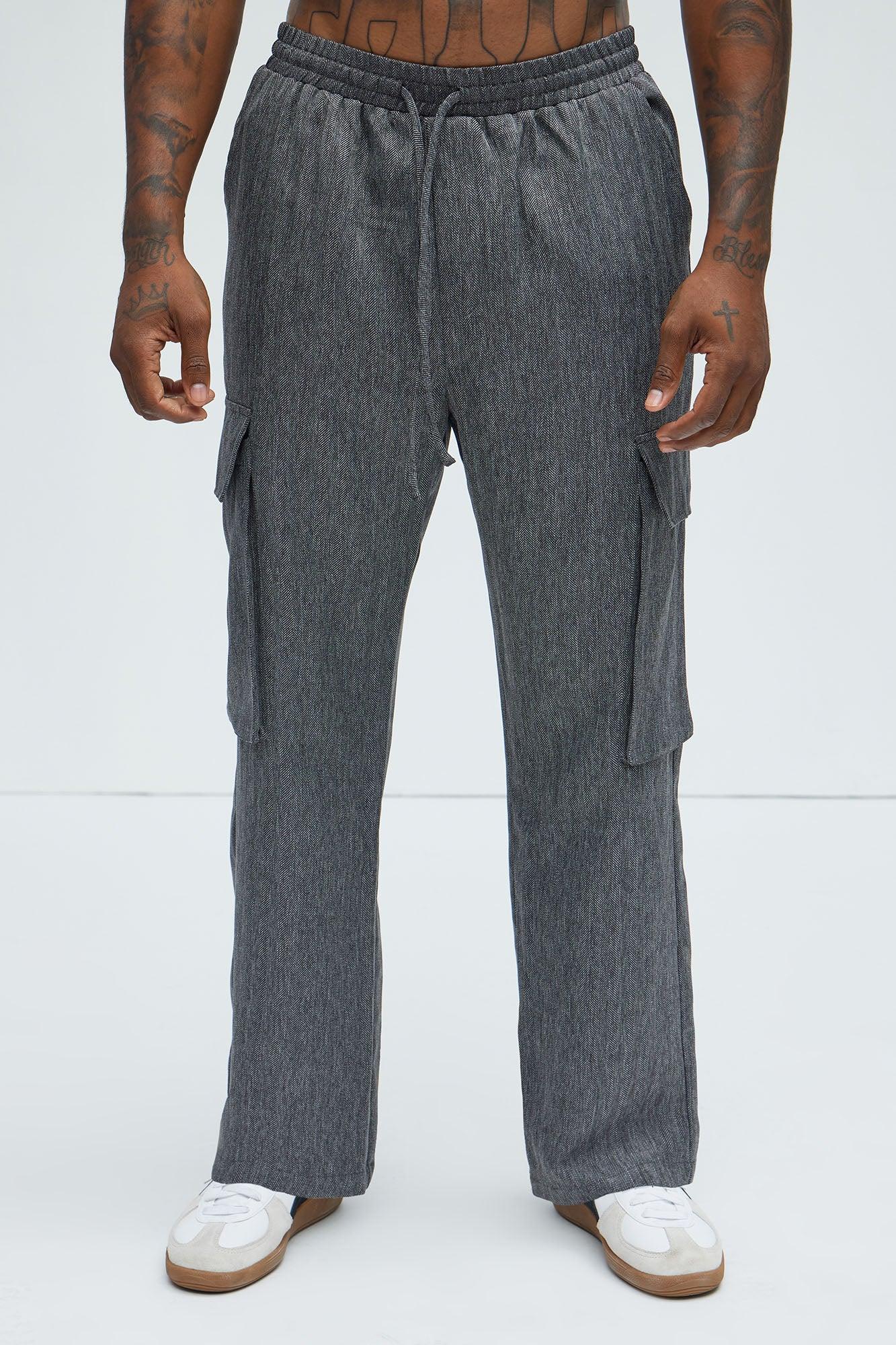 Double Time Cargo Straight Pants - Grey/combo Product Image