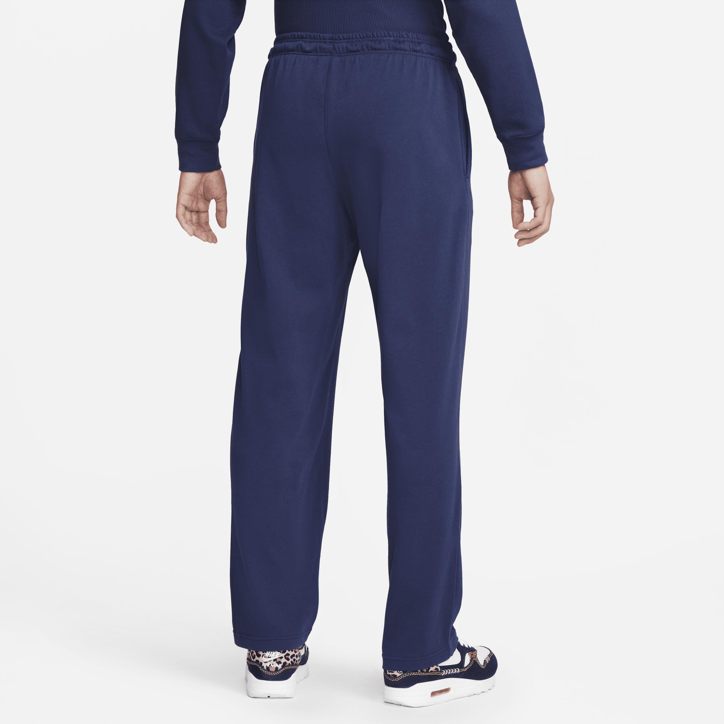 Mens Nike Sportswear Club Knit Open-Hem Pants Product Image