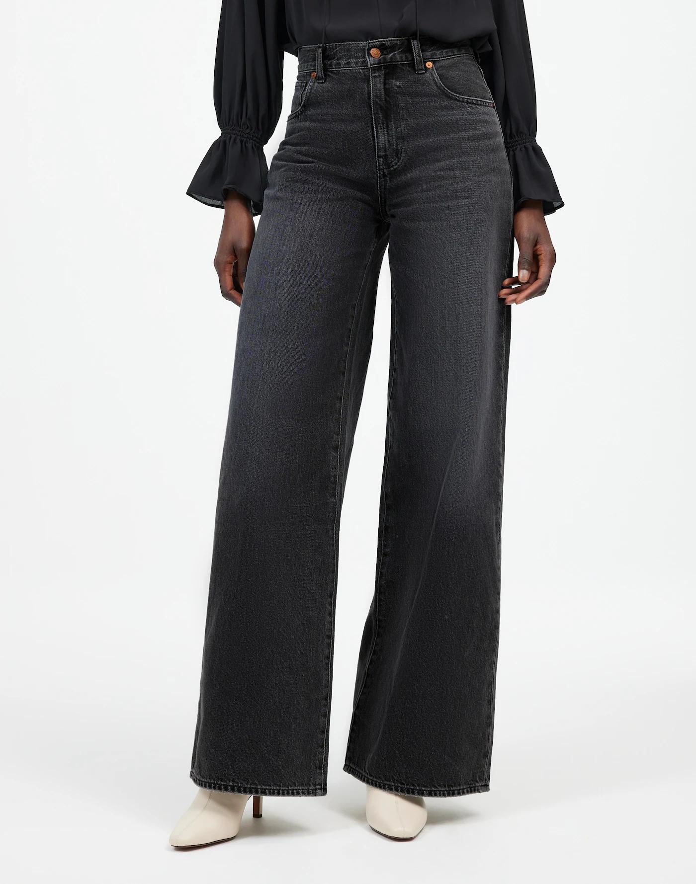 Petite Superwide-Leg Jeans Product Image