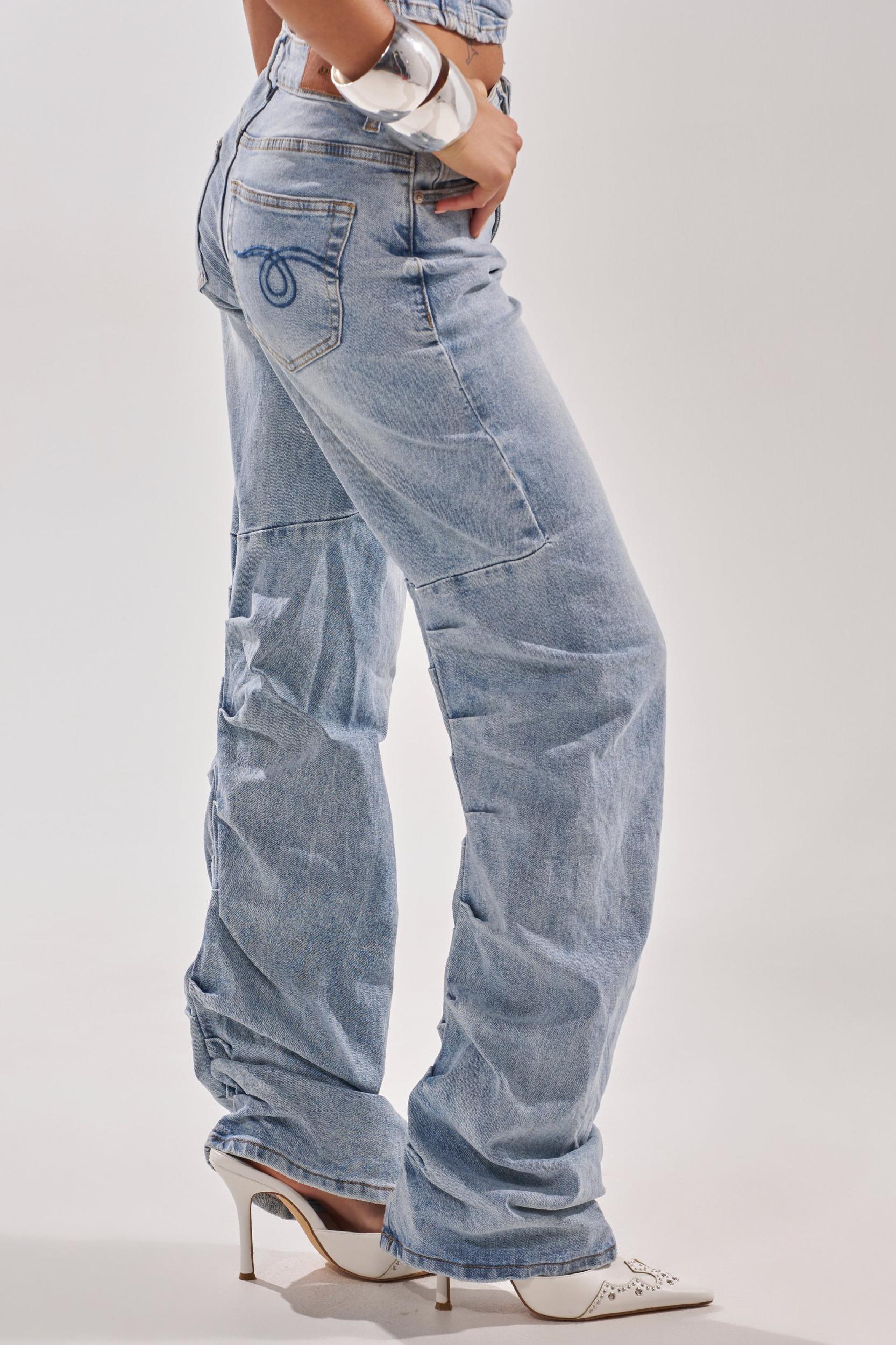 ON YOUR MIND STACKED DENIM Product Image