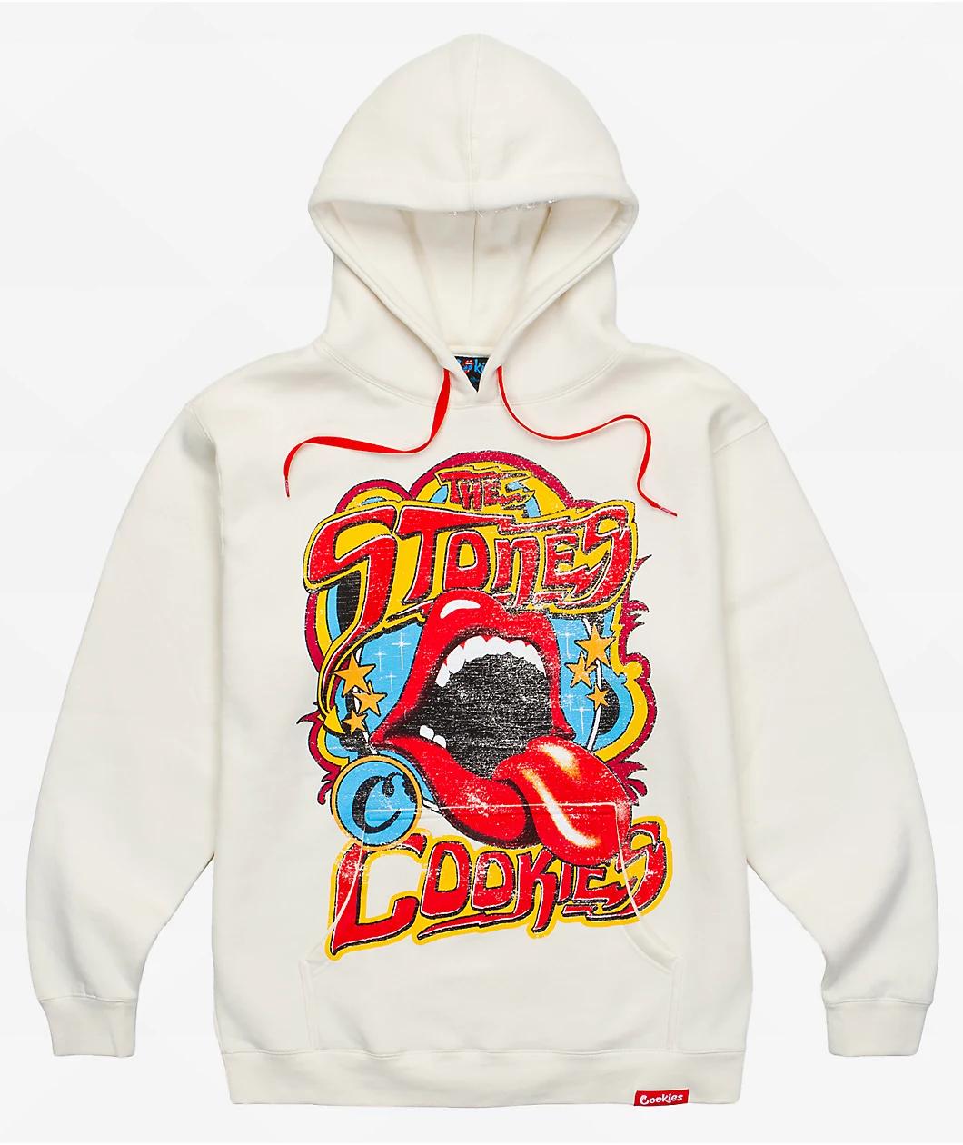 Cookies x The Rolling Stones The Stones Natural Hoodie Product Image