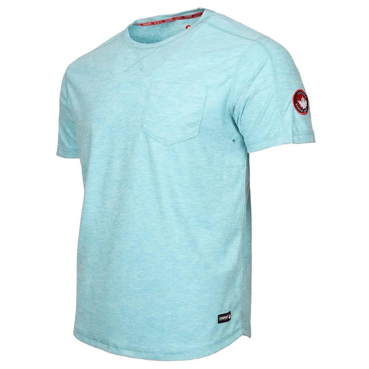 Canada Weather Gear Men's Supreme Soft Two Tone Crew Male Product Image