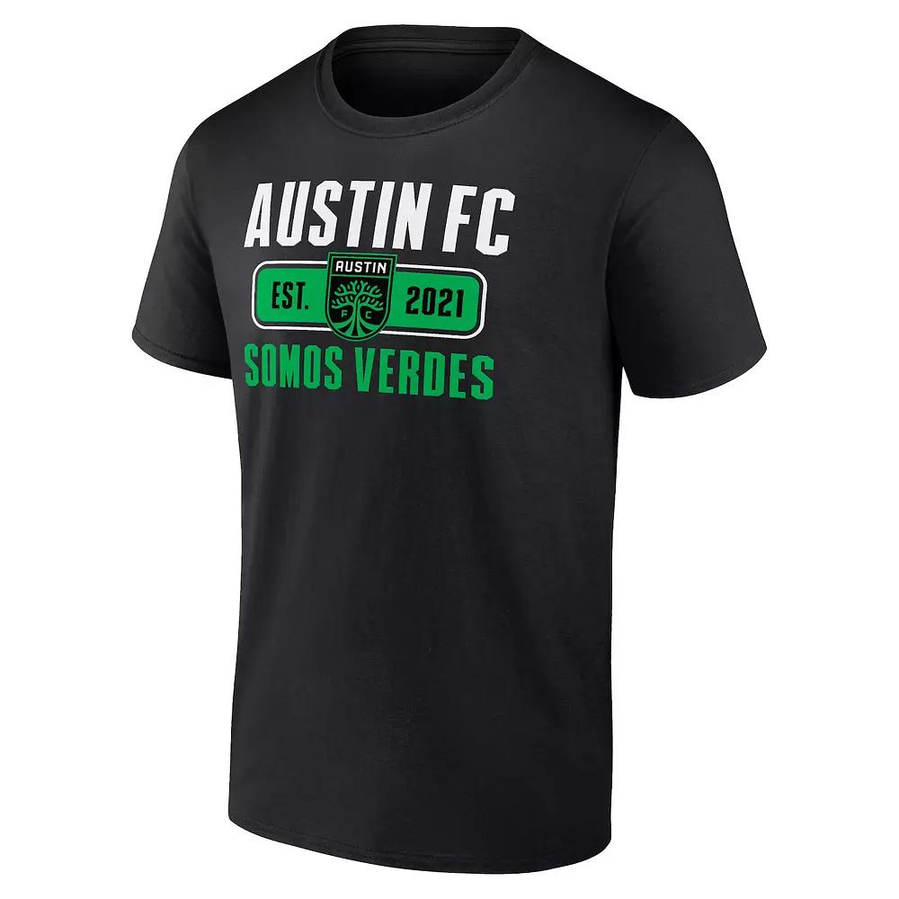 Men's Austin FC Somos Verdes Blindside T-Shirt,  Product Image