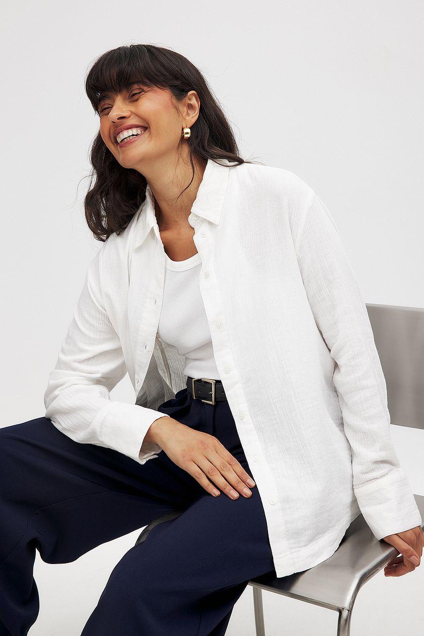 Soft Cotton Long Sleeve Shirt Product Image