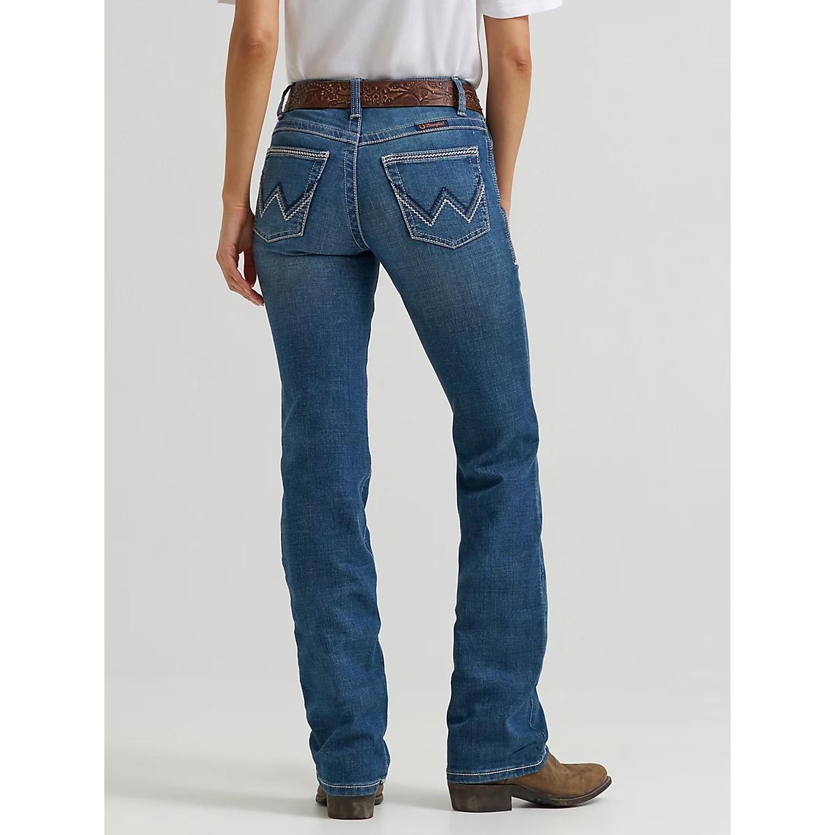 Women's Wrangler® Ultimate Riding Jean Willow Mid-Rise Bootcut in Davis Product Image