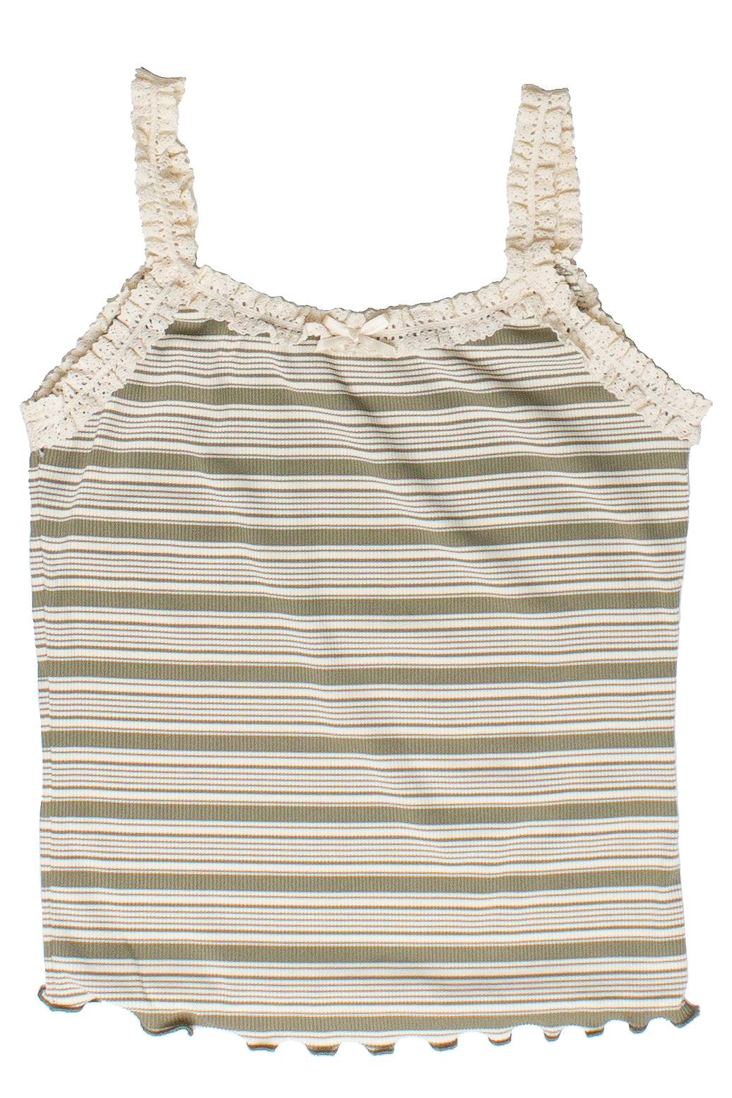 Striped Ribbed Shorts Product Image