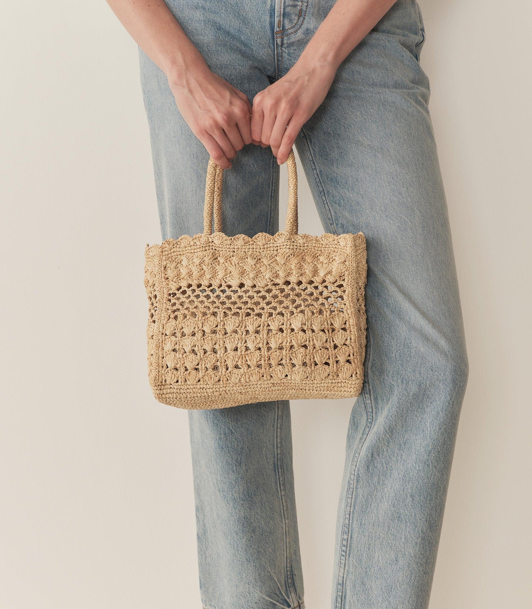 ORLA BAG -- NATURAL RAFFIA Product Image