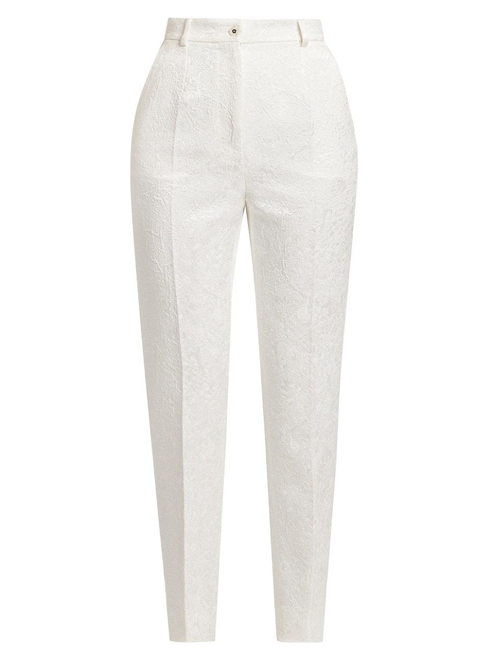 Womens Broccato Tapered Pants Product Image