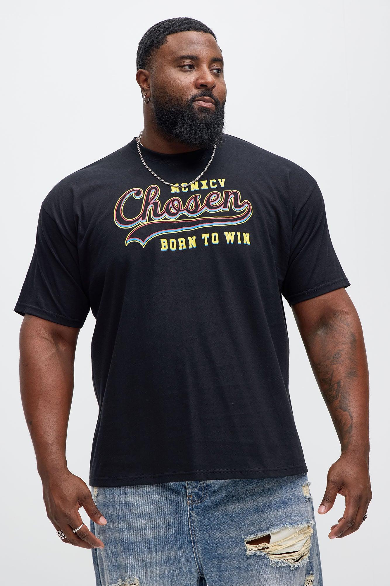 Chosen To Win Short Sleeve Tee - Black Product Image