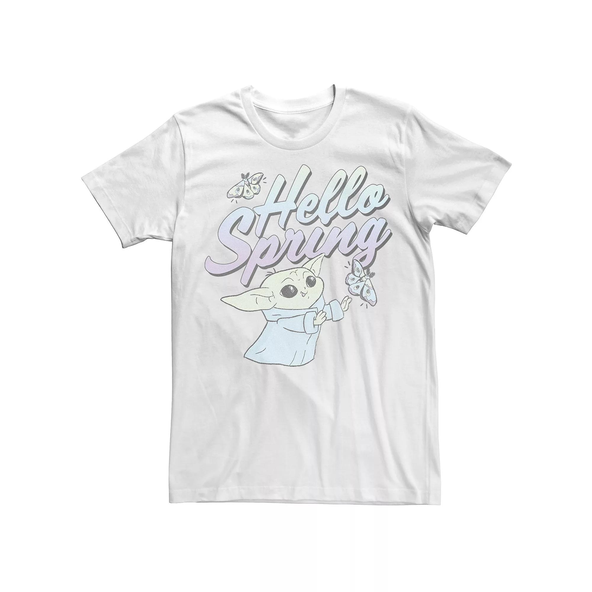 Men's Star Wars The Mandalorian Hello Spring Tee,  Product Image