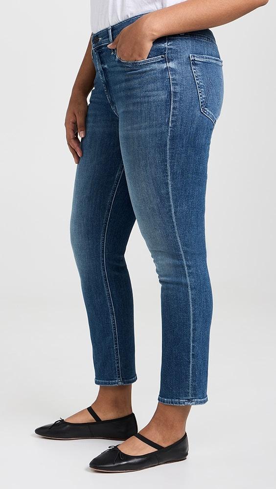 MOTHER The Mid Rise Dazzler Ankle Jeans | Shopbop Product Image