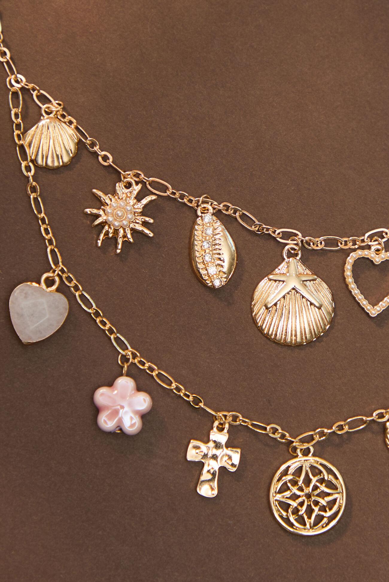 2 Layer Sweet Seaside Charm Necklace Product Image
