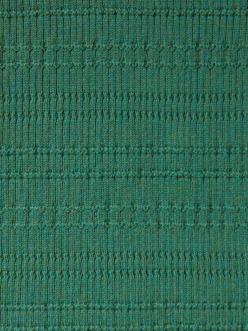 scallop-trimmed polo shirt Product Image