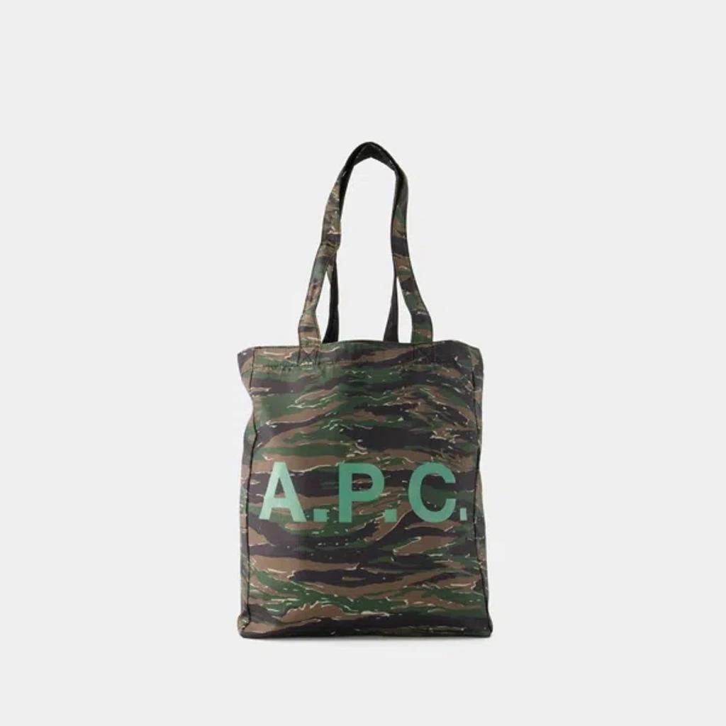 APC A.p.c. Lou Reversible Tote Bag In Brown Product Image