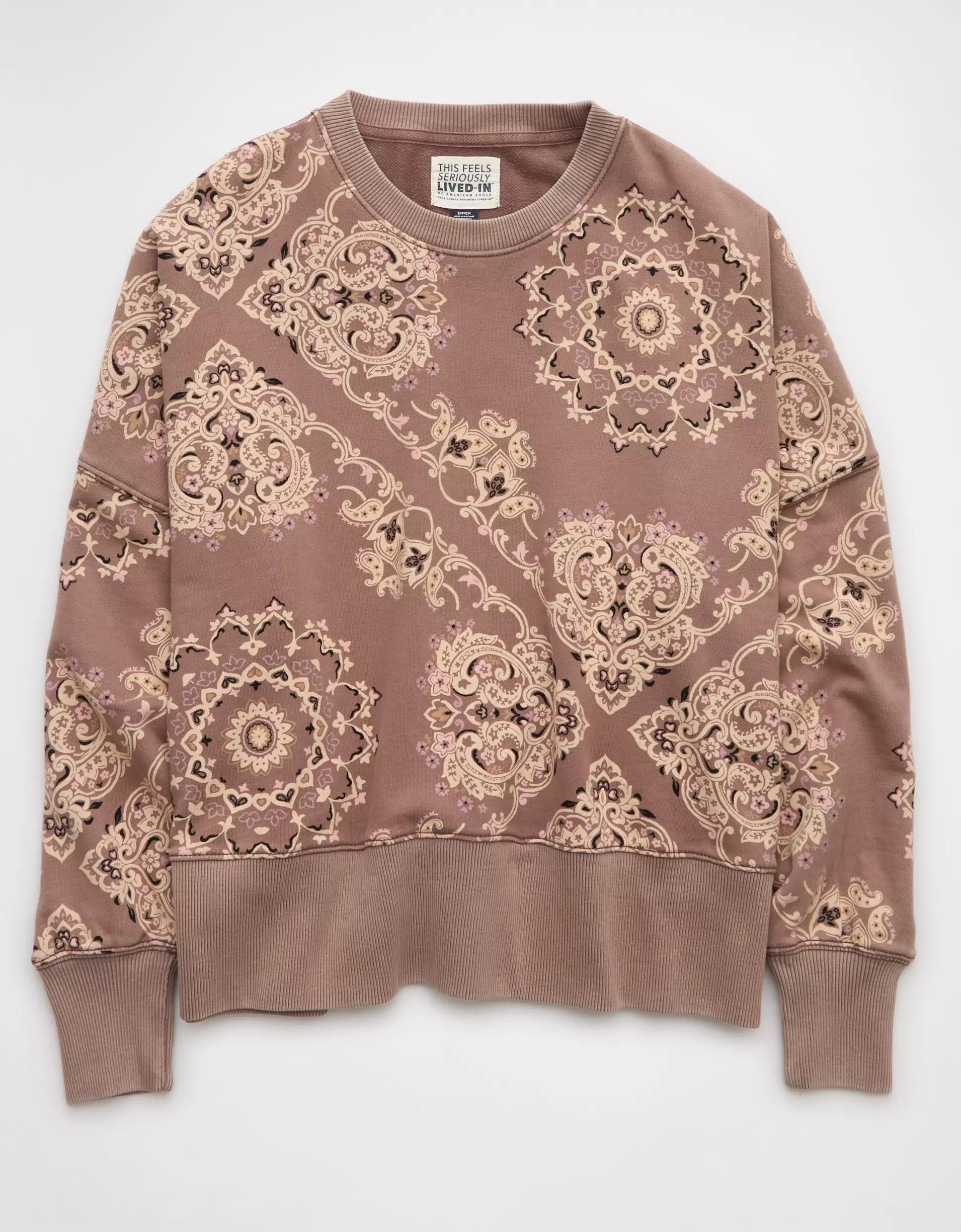 AE Big Hug Crew Neck Sweatshirt Product Image