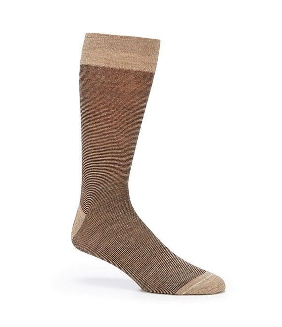 Cremieux Micro Stripe Crew Dress Socks Product Image