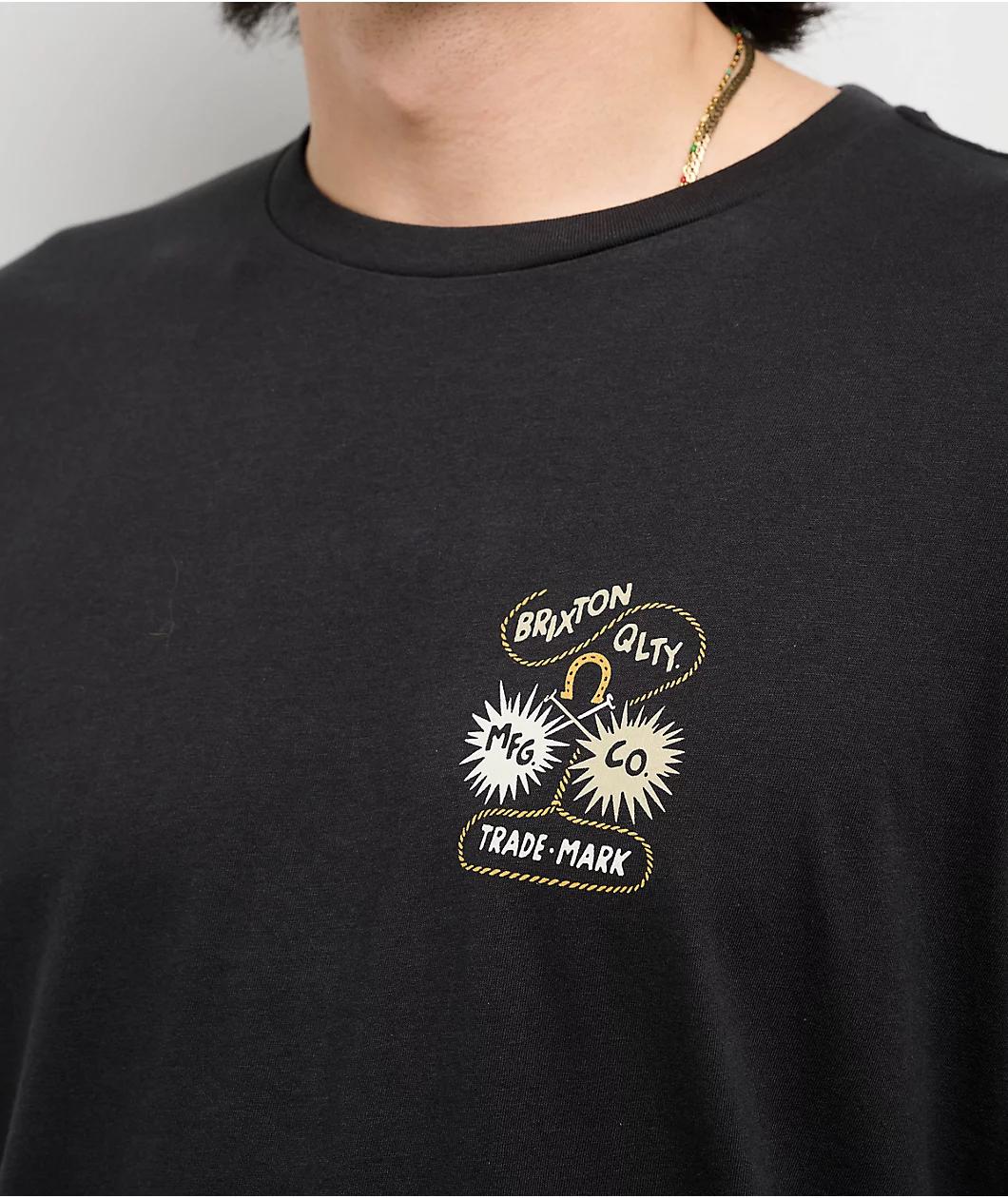 Brixton Remo Black T-Shirt Product Image
